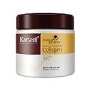Karseell Collagen Hair Treatment Deep Repair Conditioning Argan Oil Collagen Essence for Dry Damaged Hair All Hair Types 16.90 Oz 500ml