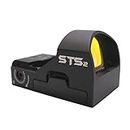 C-MORE Systems STS2 Super Bright 6 MOA Red Dot Sight, Black