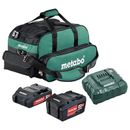 METABO US625596052 18.0V Li-Ion Battery and Charger Kit, 5.2Ah Capacity