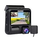 EACHPAI X100 Pro Dash Camera for Cars/Uber/Lyft/Truck/Taxi 1920X1080P Dashboard with Sony Sensor, IR Night Vision, Super Capacitor, Wide Angle, Loop Record, WDR, GPS, 32G Kingston Card