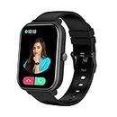 pTron Force X11 Bluetooth Calling Smartwatch with 1.7" Full Touch Color Display, Real 24/7 Heart Rate Tracking, Multiple Watch Faces, 7Days Runtime, Health/Fitness Trackers & IP68 Waterproof (Black)