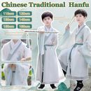 Chinese Traditional Dress Hanfu Kids Ancient Festival Clothing Set for Boys Girl