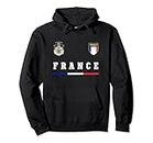 French Sport/Soccer Jersey Tee Flag Football Paris Pullover Hoodie