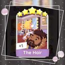 5 Star Stickers  For Monopoly Go - The Hair (Prestige) DM for Bundle Deals