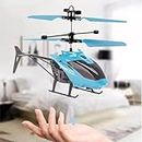TRU TOYS Remote Control Helicopter Toy Hand Sensor USB Charging Exceed Infrared Induction Flight Gravity with 3D Lights for Boys Kids RC Helicopter for Indoor and Outdoor (Random Color)