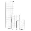Briartw Clear Acrylic Stamp Block Kit with Grid Lines,3 Pieces Acrylic Stamp Block Clear Stamping Tools Set with Grid Lines for Scrapbooking Crafts Card Making,Thickness 8mm,Rectangles and Squares