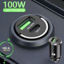 Mini 100W USB Car Charger - Type C Car Chargers - Fast Charging