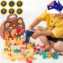 Electric Drill Building Toy Set DIY Gift Kids Blocks Magnetic Educational Play