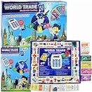 SARASI World Trade Game with Electronic Banking for Kids & Adults, Swipe Machine, Cashless Business Property Trading Game (Pack of: 1, Multicolor)