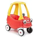 Little Tikes Cozy Coupe Car - Kids Ride-On with Foot to Floor Slider - Mini Vehicle Push Car With Real Working Horn, Clicking Ignition Switch & Petrol Cap - For Ages 18 Months+