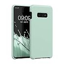 kwmobile Case Compatible with Samsung Galaxy S10e Case - TPU Silicone Phone Cover with Soft Finish - Cool Mint