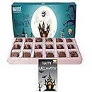 BOGATCHI Halloween Gifts, Premium Chocolate Candy Box, 18 Pieces, Free Halloween Greetings Card