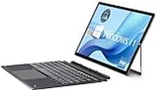 SZTPS Windows Tablet con tastiera, Window 11 Tablet 12 pollici, processore Intel J4125, 6 GB+128 GB Tablet pc 2 in 1, Touchscreen HD,Dual 2,4 G&5G WiFi, 5000 mAh Grande batteria