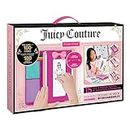 Make It Real Juicy Couture Fashion Exchange - Fashion Design Kit for Kids - Art Set with Scratch Plates, Stickers, Coloured Pencils & More - Gifts for Girls