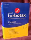 Turbotax Premier 2019 propiedades federales + estatales PC/Mac nuevo en caja