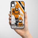 Personalised Hull iPhone Case Football Fan Hard Phone Cover Mens Dad Retro Gift