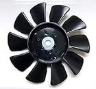 Duheri 53822 7" 10 Blade Transmission Fan Fits Husqvarna Craftsman Tractor Hydro Gear Replaces 584282001 Transaxle Cooling Fan