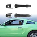 For Ford Mustang 2004-2014 Carbon Fiber Door Handle Decor Cover Trim Accessories