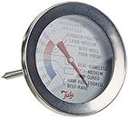 Tala Stainless Steel Meat Thermometer, Classic Meat Probe for ensuring meat cooked to required level, Measures from 120 to 180 degrees celsius, Silver