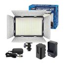 Vidpro LED-530 Professional On-Camera Varicolor Photo & Video Light Kit LED-530