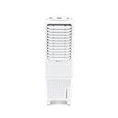 Bajaj TMH20 20L Tower Air Cooler with DuraMarine Pump (2-Yr Warranty by Bajaj), Ice Chamber, Anti-Bacterial Hexacool Master, Typhoon Blower Technology, Portable AC, White Air Cooler for Home