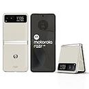 (Refurbished) Motorola razr 40 (Vanilla Cream, 8GB RAM, 256GB Storage) | External AMOLED Display | 6.9" AMOLED 144Hz Display | 64MP Main Camera | Android 13