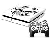 Sony PS4 Playstation 4 Skin Design Aufkleber Schutzfolie - Console-Experts Skull