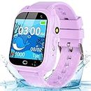Phyulls Kids Smart Watch Gifts for Girls Age 5-12, 26 Games HD Touchscreen Kids Watches with Video Alarm Camera Music Flashlight 12/24 hr Educational Toys Birthday Gift for Girls Ages 6 7 8 9 10