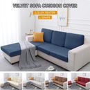 1pc Stretch Cushion Covers Soft Velvet Cushion Slipcover Furniture Protector Seat Cushion Sofa Covers Back Cushion Couch Cover