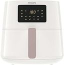 Philips Essential Airfryer with Rapid Air Technology, 1.2Kg, 6.2L, 2000 Watt, 5 portions, White (HD9270/21)