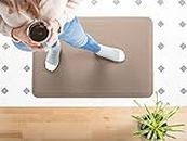 WeatherTech ComfortMat, alfombra de confort antifatiga de 50,6 x 70,6 cm, patrón de piedra, color marrón