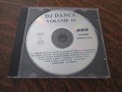 cd album DJ DANCE volume 16