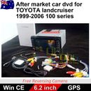 6.2 inch TOYOTA landcruiser Car DVD Head Unit Stereo Player 1999-2006 100 seris