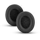 Brainwavz Replacements Ear Pads for Beats Studio 2 & Studio 3 Wired & Wireless Headphones, Earpads Made with Thick, Soft Memory Foam & Soft Vegan Leather (B0500, B0501) - Black