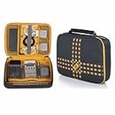 EUME Fixa 1 Compartment Electronic Accessories Organizer & Travel Gadget Bag for Men & Women (Black)