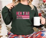 New Year 2024 Sweatshirt and Hoodie, Same Hot Mess Cheers Bitches New Year Shirt