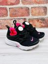 Nike Presto Pink Toddler Girls Black Sneakers 9C Shoes Running