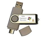 Computer IT Windows and Linux Password Cracker Reset Data and System Recovery Tool Live Bootable Boot USB Flash Thumb Drive for PCs - Forgot Your Password? This is for You! USB-C Compatible