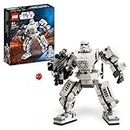 LEGO Star Wars Stormtrooper Mech Set, Buildable Action Figure Model with Jointed Parts, Minifigure Cockpit and Large Stud-Shooter, Collectible Toy for Kids Aged 6 and Up 75370