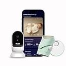 Owlet® Dream Duo Smart Baby Monitor: FDA-Cleared Dream Sock® plus Owlet Cam - Tracks & Notifies for Pulse Rate & Oxygen while viewing Baby in 1080p HD WiFi Video - Mint