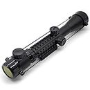 TRIROCK Hunting Riflescope 3-9x40EG Red & Green Illuminated Rifle Reflex Sight Scope with 20mm Picatinny Rail Mount