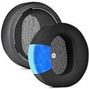 defean Maxwell Cushions - Cooling Gel Replacement Earpads Ear Cushion Compatible with Audeze Maxwell Headphones, Added Thickness, Noise Isolation Foam for Epic Gaming Sessions (Silky Fabric)