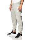 Nike Men's Sportswear Club Fleece Jogger Pants BV2737 (Dark Grey Heather/Matte Silver/White, Large)