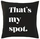 Hippowarehouse That's my spot Printed bedroom accessory cushion cover case 41x41cm