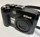 Cámara digital Nikon COOLPIX P6000 negra de Japón usada