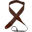 Levy's MC8A Cotton Acoustic Guitar/Dobro Strap with Neck Loop - Brown