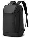 BANGE Business Smart Backpack Waterproof fit 15.6 Inch Laptop Backpack Travel Durable Backpack no usb black