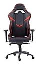 Upmarkt Multi-Functional Ergonomic Gaming Chair with Adjustable Armrests, Wear Resistant Faux Leather, Adjustable Neck & Lumbar Pillow (Red)