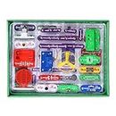 335 Circuit Electronics Kits for Kids with 31 Snap Parts, Science Lab Basic Electricity Magnetism Experiment Education Kits, Suitable for Ages 8+ Boys Girls