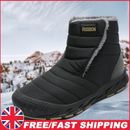 Stivali da neve impermeabili stivali da trekking sneakers outdoor uomo (nero 40)